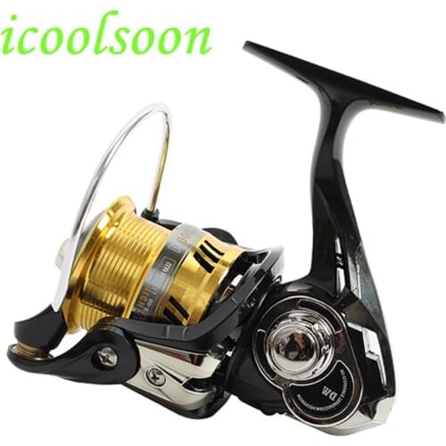 ICOOLSOON metal spinning fishing reels wheel shallow wire cup CNC rocker arm sea pole baitcasting reel saltwater rool