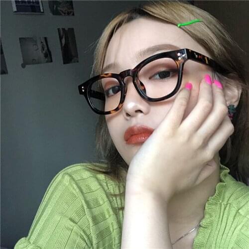 Vazrobe Fashion Glasses Women Male Small Square Eyeglasses Frames Fake Makeup Female Vintage Nerd Spectacles