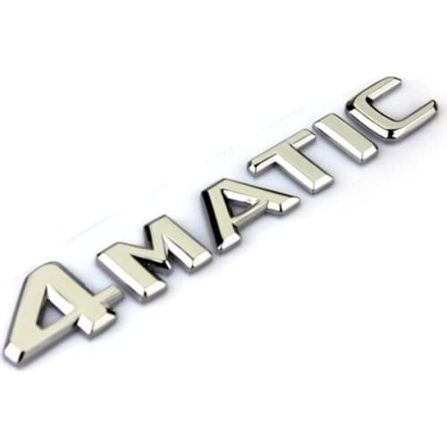 Auto car 4Matic 4 Matic for Mercedes Rear Emblem Decal Badge Sticker A 220 817 08 15 AAA Quality
