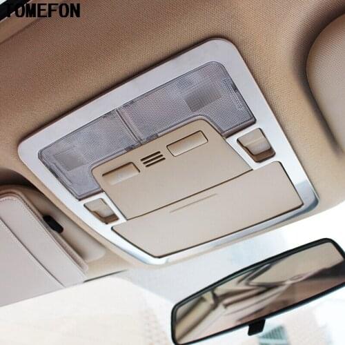 Stainless Steel For Toyota Corolla 2014 2015 Front & Rear Reading Light Cover Trim Accessories Car-Styling