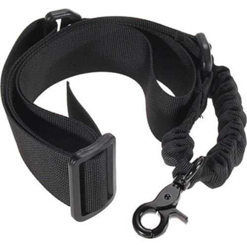 Nylon Sling Single Point Adjustable Bungee Sling System Hook Belt Buckle Rope Outdoor Rock Climbing Mountaineering Tool