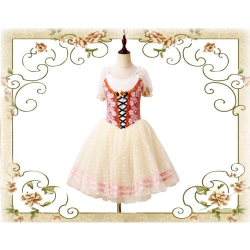 New ballet tutu skirt dance tulle dress Gisele Girls Dance wear .BT-04