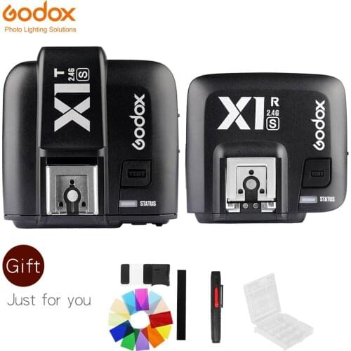 Godox X1S Transmitter + Receiver TTL 2.4G 1/8000s HSS Wireless Flash Trigger Kit For Sony a77II a7R a7SII A6500 A6300