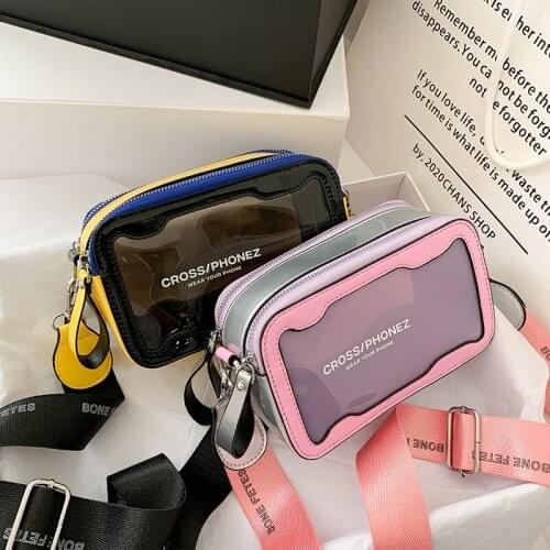 High Sense of All-match Transparent Small Bag 2021 New Female Summer Jelly Popular Small Square Bag Niche Messenger Bag