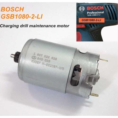 Recommend! GSB1080-2-LI 10.8V Charging drill maintenance motor with 13T gear KV3SFN-8520SFWR