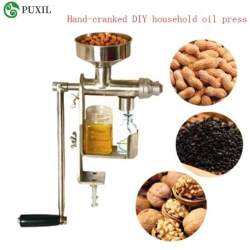 Manual Oil Press Peanut Nuts Seeds Oil Press/Expeller Oil Extractor Machine