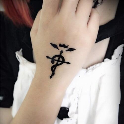 Fullmetal Alchemist cosplay Animation Cartoon logo tatoo tattoo Sticker XR041