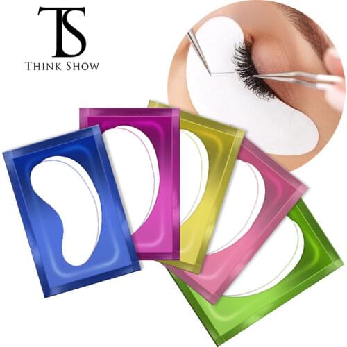 THINKSHOW 20/50/100 Pairs Eyelash Extension Patch Eye Lahses Gel Pads Grafted Eye Stickers Eyelashes Extension Paper Patch