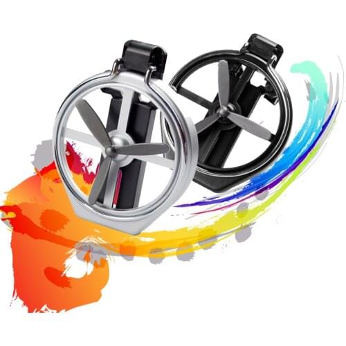 Universal Folding Cup Holder Auto Car Air-Outlet Drink Holder with Fan Car Beverage Bottle Cup Car Frame for Truck Van Drink