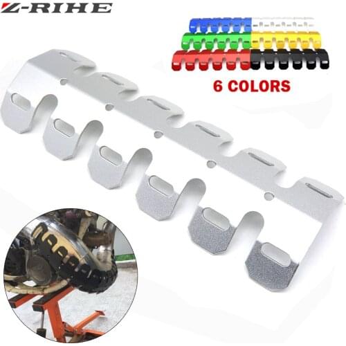 Off-road Exhaust Pipe Guard Protector Heat Shield For HONDA CR CRF SL XR CRM 80 85 125 150 230 250 400 450 650 1000 R X AR M L