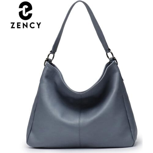 Zency Spring Simple Design Handbag Large Capacity Anti-theft Womens Hobos Shoulder Bag Fashion Elegant Female Crossbody Bag
