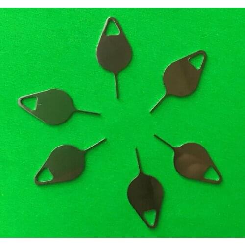 100pcs High Quality Sim Card Tray Open Eject Pin Key For iPhone 6 7 6s 8 For Samsung galaxy S5 S6 S7 edge note 3 4 5 Plus S8 S9