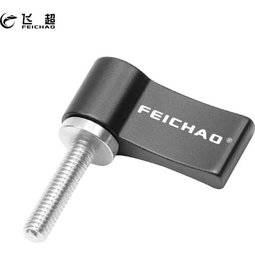 1x M4 M5 1/4" Screw Stainless Steel 304 12mm 17mm 20mm Adjustable Handle Clamp Locking Adapter L Shape Wrench Camera Accessories