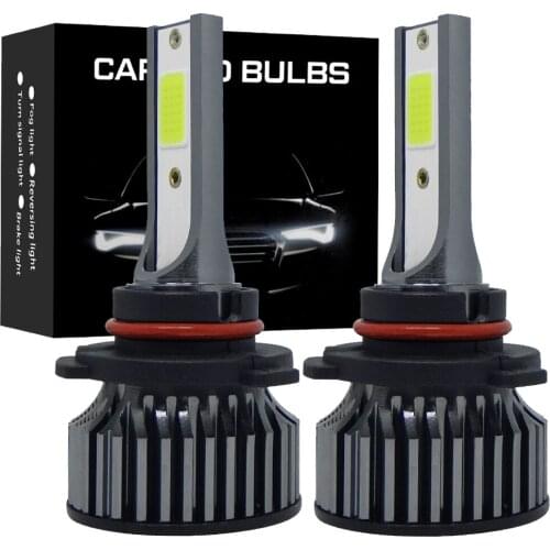 2pcs Mini LED lampada H4 H7 LED Car Headlight 9000LM 3000K 6000K 8000K Lamp H1 9005 HB3 9006 HB4 H8 H9 H11 fog lights Bulbs