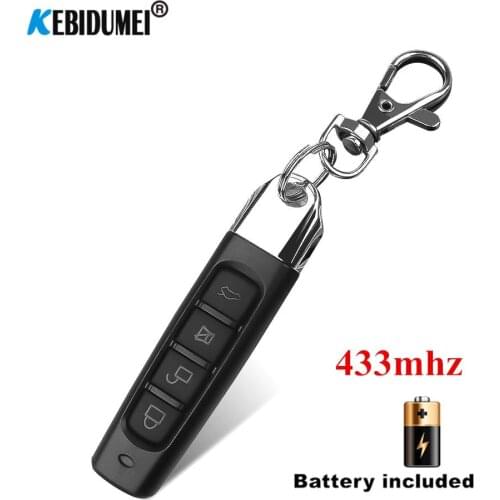 433.92 Mhz Duplicator Copy Garage Gate Remote Control For fixed Code 433mhz Transmitter Keychain Opener Command