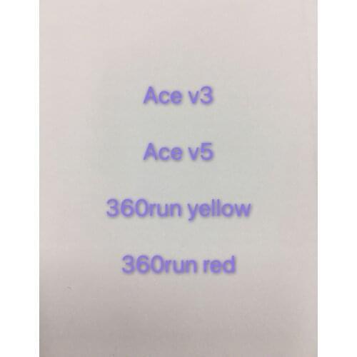 5pcs for 360 ACE V5 or ACE V3 or RUN yellow or red or cpu postfix v1 or cpu postfix v2