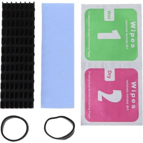 Heatsink Heat Dissipation Aluminum Radiator M.2 Cooling Heat Sink Heat Thermal Pads for M.2 2280 PCI-E NVME SSD