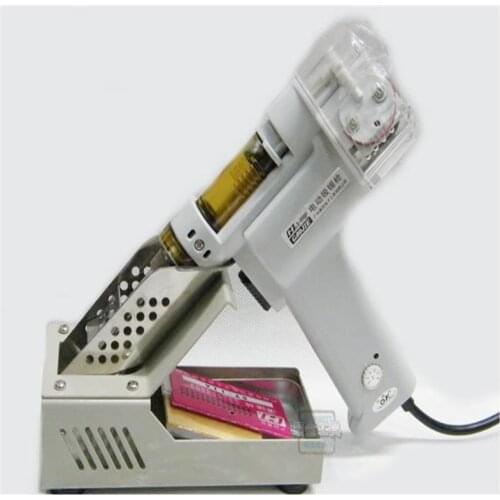Automatic Suction Tin Electric Absorb Gun S-998P Electric Vacuum Double-Pump Solder Sucker Desoldering Gun 110/220V 100W