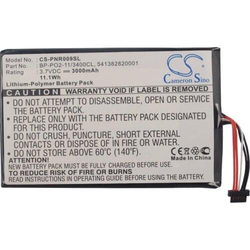 Cameron Sino 3000mAh Battery 541382820001, BP-PO2-11/3400CL for Pandigital Novel 9, R90L200, Supernova DLX 8, Supernova DLX8