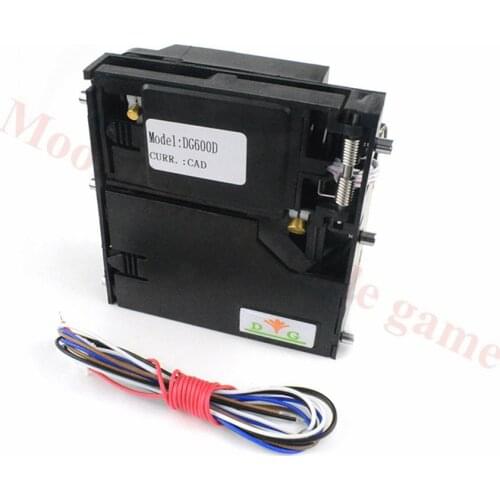 DG600D Top Entry Advanced CPU Coin Selector acceptor intelligent Multi coin mech for vending machine