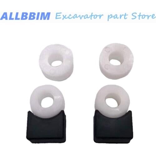 For CATERPILLAR CAT306 307 312 320 320 C D Front windshield frame Pulley wheel Locating wheel rolling track accessories