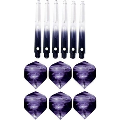 Darts DIY 6PCS 2BA 35mm nylon darts shaft with 6PCS darts color darts accessories