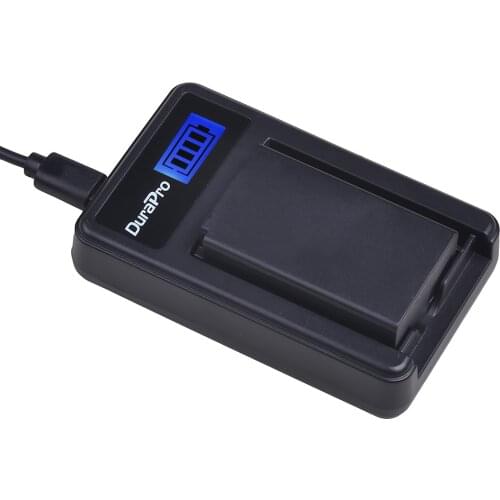 Durapro 1pc 1200mAh EN-EL20 EN EL20 Rechargeable Camera Battery + LCD USB Battery Charger For Nikon 1 J1 J2 J3 S1 Coolpix A1 AW1