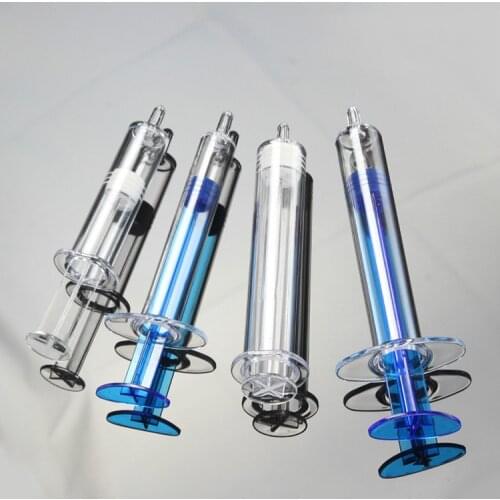 100pcs 5ml 10ml Cosmetic Hyaluronic Acid Syringe Empty Tube Disposable Plastic Collagen Essence Filling Bottle
