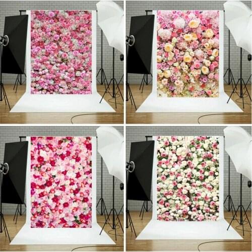 Spring Flower Baby Birthday Backdrop Wedding Photocall Valentines Day Photography Background For Photo Shoot Photophone