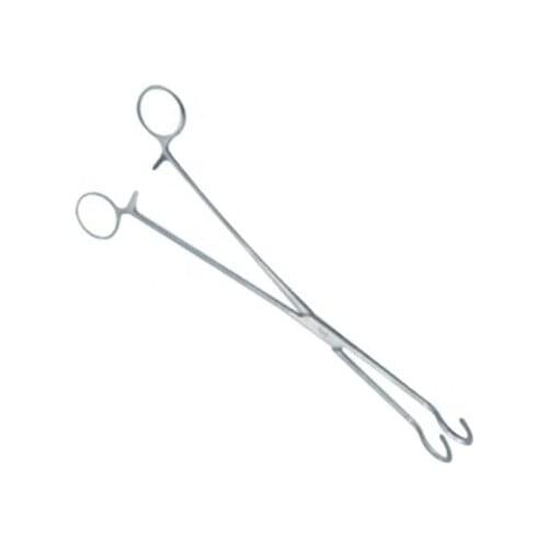 Gynecology instruments Medical reusable C shaped Hemostatic forceps
