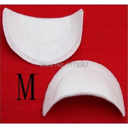 50set M Size Pure Cotton White Sewing in Shoulder Soft Padding FoamFor Blazer/Dress JD8