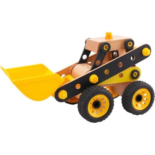 Childrens brain nut combination toy boy puzzle intelligence removable screwdriver assembly car 2-3-4 years old 6 babies