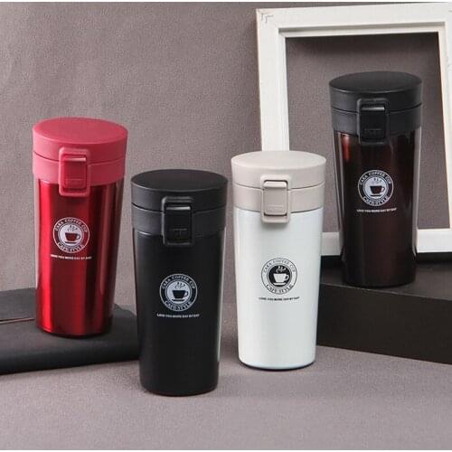 304 Stainless Steel Creative Bouncing Coffee Cup Portable Vacuum Cup Car Fashion Water Cup Gift Custom LOGO