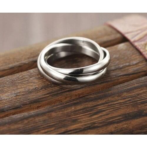 MANGOSKY Silver Color Anel Brand Rings For Women and Men