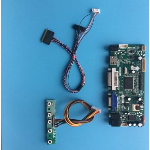 Kit For LP140WH2-TLN1 40pin LVDS DVI Panel Screen Monitor 1366*768 Audio card DIY HDMI VGA LED LCD 14" Controller board