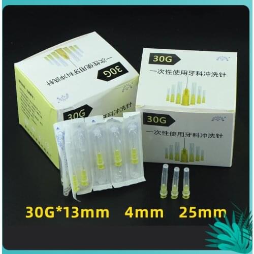 50pcs/box Disposable Hypodermic Mesotherapy Needles Painless Needle Medical micro-plastic injection cosmetic sterile needle 30G