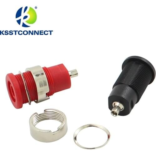 PS303 Safety 4mm Panel Banana Socket Solder Connection Pannel Socket