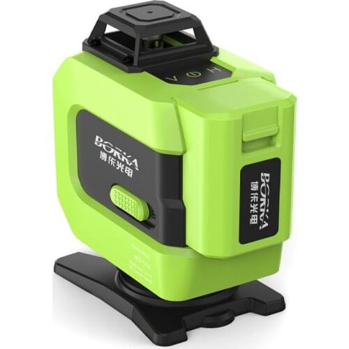 Green beam laser cross 16 line self leveling 4d auto rotary construction nivel level 360 degree machine tool laser level
