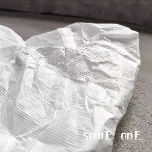 0.04mm Thin Soft White Tyvek Washing Breathe paper Tearing Resistant DIY bags coat Wallet Craft Paper Designer Fabric