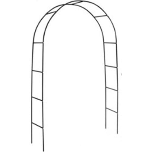 1 PCS Metal Arch Wedding Garden Climbing Plant Support Trellis Arch Wedding Balloon Door Arch Balcony Flower Climbing Frame