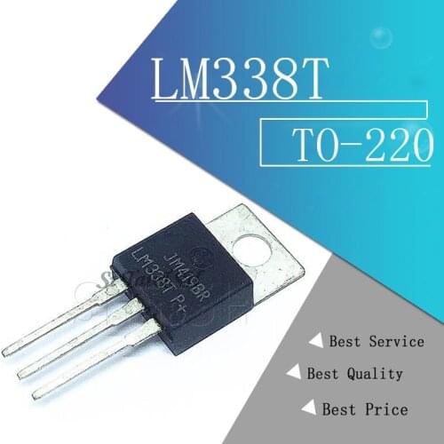 10PCS LM338T TO220 LM338 TO-220 338T new and original IC