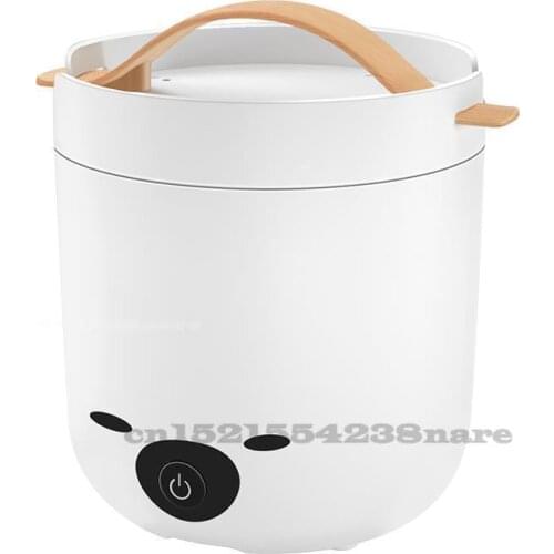 13.L Rice Cooker Household Portable Insulated Lunch Box Electric Cooking Pot Stainless Steel Steam Integrated Cooker 1-2 Persons