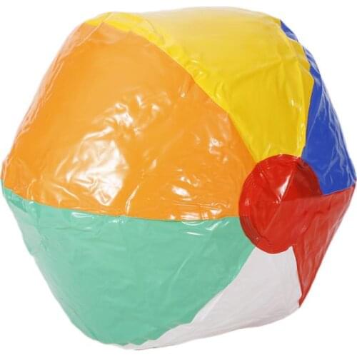 23cm Beach Ball Inflatable Blowup Panel Beach Ball Holiday Party Swimming Garden Toy Play Party Water Game For Children Gift