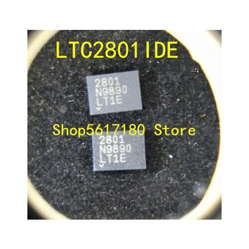 5PCS/LOT NEW LTC2801IDE LTC2801CDE LTC2801 2801 DFN12 IC