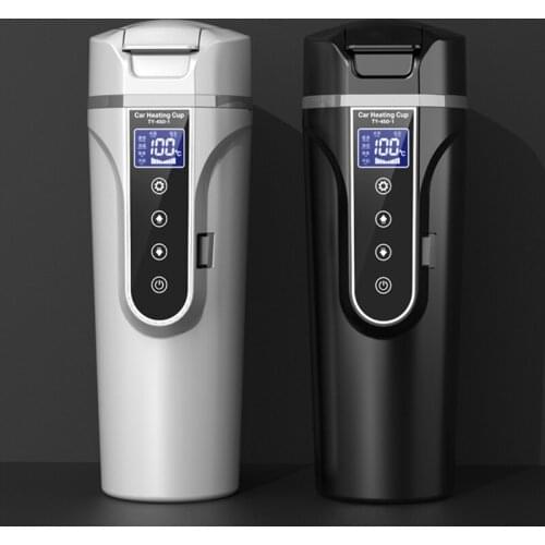 Car Electric Heating Cup Kettle Thermostat12/24V Chaleira Travel Accessories Caneca Eletrica Hervidor Portatil Water Heater