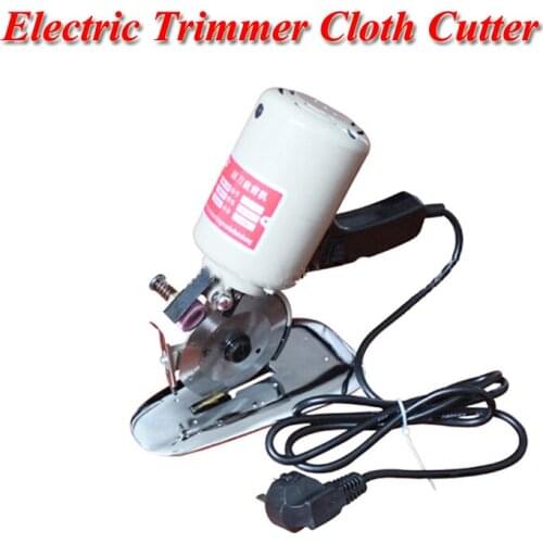 Electric Trimmer Cloth Cutter Electric Scissors /Round Cutting Machine Knife 200W 90MM