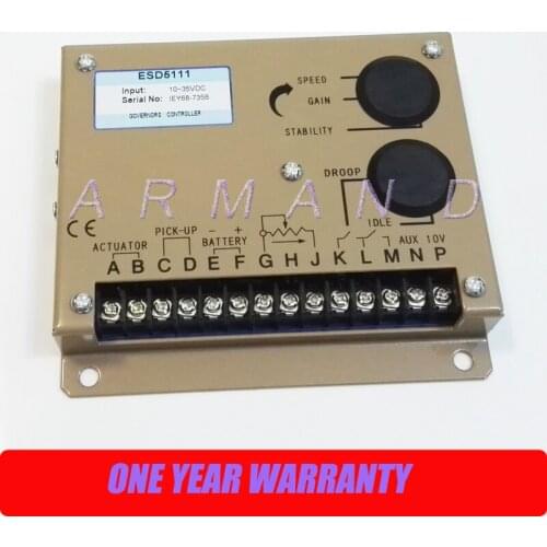 Electronic governor for generator speed control unit controller ESD5111