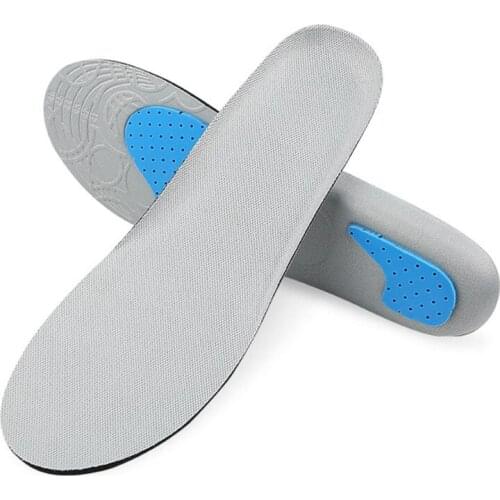 EU35-48 Unisex Tailorable Breathable Shock Absorption Running Training Sport Basketball Insoles For Men Women Sneakers Insoles