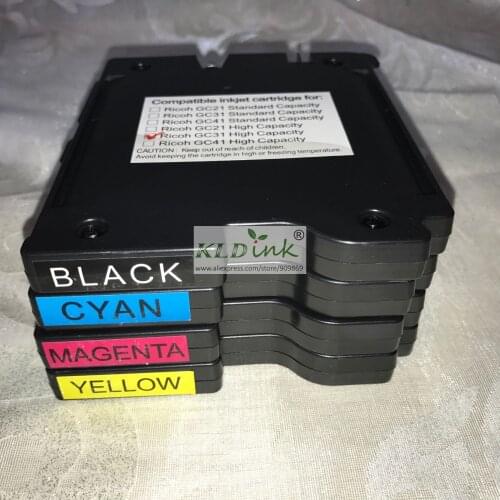 GC31KH, GC31CH, GC31MH, GC31YH Dye Sublimation ink cartridge for e2600 e3300 e3300N e5050N Printer