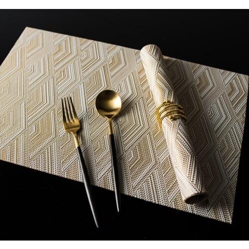 New tasting mat table mat insulation pad bowl mat home plate pad